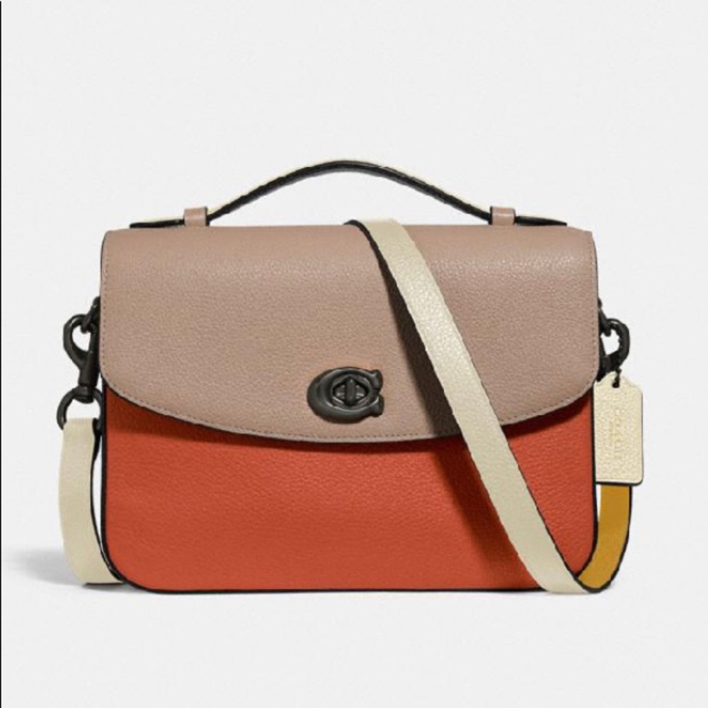 Coach Cassie NWT in color block